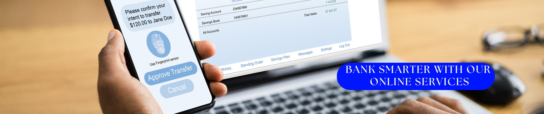 Online Banking - Smartphone, tablet, or computer no matter where you are let GRSCU onling banking be there for you.